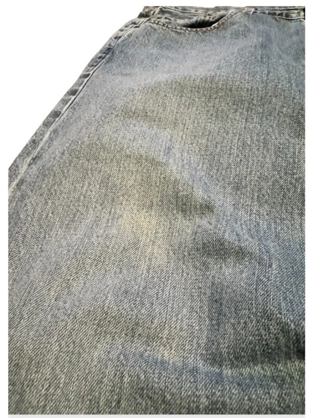 Vintage Levi's 501 Button Fly 38x30 WPL 423 Denim Jeans Casual Mexico Y2K Grunge